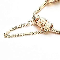 CHOKER Charm Bracelets for Women Gold Plated Snake