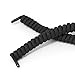 Mercury + Maia No Tie Shoelaces for Adults and Kids - Curly Elastic Shoe Laces - USA Made, Black, One Size