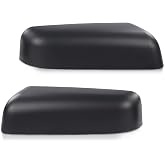 GRAND ORANGE 2pcs Mirror Cover Caps Compatible with Ford F150 2009-2014 | Primed Black Left &amp; Right Side View Mirror Cover Cap 9L3Z17D743BAPTM, 9L3Z17D742BAPTM