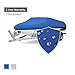 Seamander 600D Marine Grade Polyester V-Hull Tri-Hull Boat Cover (Pacific Blue, Fits 16'-18.5'L X 94