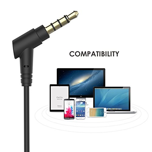 Earbuds, UiiSii DT200 In Ear Headphones with Microphone and Volume Control, Dual Drivers Earphones with HiFi Audio, Deep Bass for Noise Isolating, Compatible with Apple Headphones, Android(Black) - Thumbnail 7