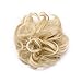 Haironline Scrunchie Bun Up Do Hair Piece Hair Ribbon Ponytail Extensions Wavy Curly Bleach Blonde, 55 Gram