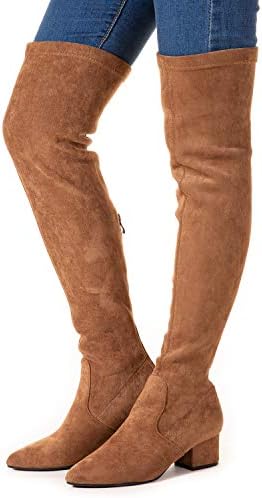 N.N.G Women Boots Winter Over Knee Long Boots Fashion Boots Heels Autumn Quality Suede Comfort Square Heels US Size 3 N.N.G Women Boots Winter Over Knee Long Boots Fashion Boots Heels Autumn Quality Suede Comfort Square Heels US Size
