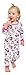 Disney Girls' Toddler Minne Mouse 4-Piece Cotton Pajama Set, Sugarpie Pink, 4T