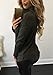 Chellysun Women's Knit Long Sleeve V Neck Lace Up Cross Blouse Top
