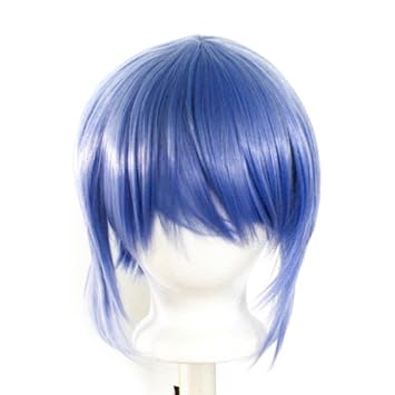 Amazon Com Hotaru Saxe Blue Wig 12 Bob Cut Beauty