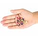 SHINEstyle 100 Pcs 14G Assorted Colors Mixed Nipple Tongue Rings Barbells Body Piercing Jewelry