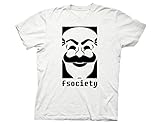 Ripple Junction Mr Robot F Society Logo Adult T-Shirt