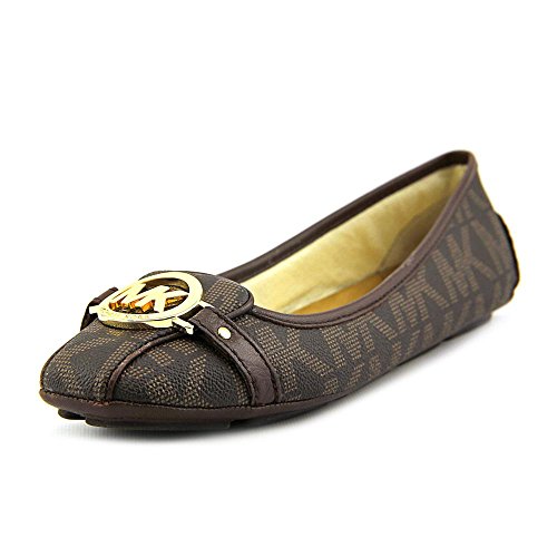 michael kors fulton moc silver glitter