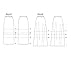 McCall Patterns M6654 Misses' Skirts Sewing Template, Size E5 (14-16-18-20-22)