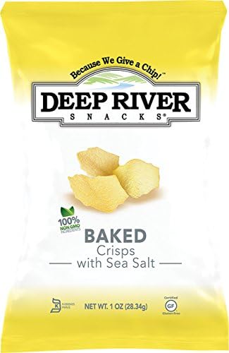 Deep River Snacks Baked Crisps with Sea Salt, 1 Ounce