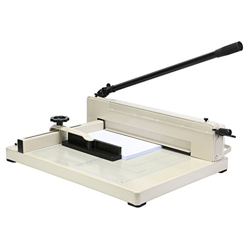 Superland 17 Inch A3 Paper Cutter Capacity 80g 400 Sheet Capacity Industrial Paper Cutter Commercial Metal-Base A3 Trimmer (858-A3 Manual ) - Thumbnail 7
