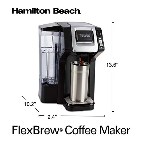 Hamilton Beach FlexBrew SingleServe Maker with 40 oz. Reservoir