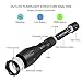 Outlite High Lumens Led Flashlights, Rechargeable Battery and Charger Included, Portable Tactical Flashlight with Adjustable Focus and 5 Light Modes, Handheld Light For Camping Hiking