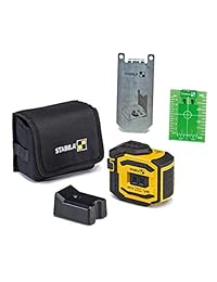 Stabila 03185 LAX300G nivelador láser de líneas cruzadas color verde