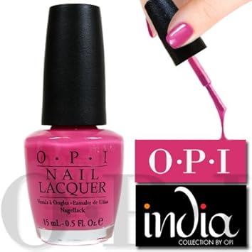 Opi Nails Im Indi A Mood For Love Pink Nail Lacquer Polish India Colour I41 Amazon Co Uk Beauty