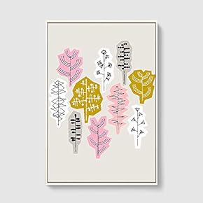 Framed Home Artwork Nordic Style for Living Room Bedroom