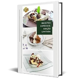Livro Receitas Especiais: Edição Limitada com Pratos Exclusivos