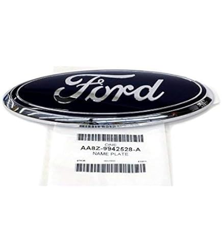 Ford Logo Emblem Genuine Ford Blue & Chrome 9-Inch Oval Emblem For 2004-2016 F150 Front Grille Or Tailgate 1995 Ford F150 Grill Emblem - Foto 10