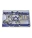 R&M International Jewish Holiday Cookie Cutters, Chai, Menorah, Dreidel, Shofar, Torah, Star, 6-Piece Set