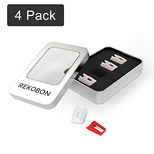 image for REKOBON Record Player Needle, Stylus Replacement for Turntable For Cro