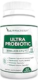 Ultra Probiotic - 30 Billion CFU & 15 Strains - Slow Release Formula - Benefits of Probiotics - Boosts Immune System, Improves Digestion, Aids Weight Loss, Enhances Energy - 60 Capsules