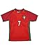 Soccer Youth Jersey Set ● Portugal ● Home Jersey with Short Socks ● ● # 7 Ronaldo