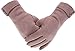 Tomily Womens Touch Screen Phone Fleece Windproof Gloves Winter Warm Wear