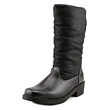 Weatherproof Sari Women Round Toe Synthetic Black Snow Boot