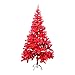 ALEKO CTP70H650 Artificial Holiday Christmas Tree Premium Pine with Stand 6 Foot Coral Pink