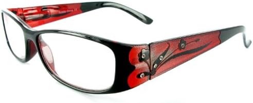 Aloha EyewearWomen's Tiffany's Garden Rectangular Floral Reading Glasses