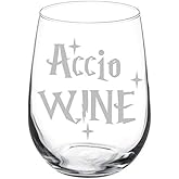 Wine Glass Goblet Accio Wine (17 oz Stemless)