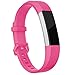 Bands for Fitbit Alta HR and Alta, Plum Teal Rose Pink, Large