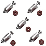 Podoy 398188 Seat Kit-Needle Float Valve Carburetor for Briggs Stratton 281144(5 Set)