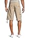 Southpole Men's Big and Tall All-Season Belted Ripstop Basic Cargo Short-Reg and Big & Tall Sizes, Deep Khaki, 44