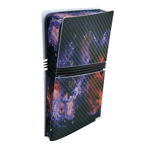 Carbon Fiber Gaming Skin Compatible with Sony PlayStation 5 PS5 Pro Console - A…