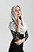 Catholic veil ivory lace veil for church mantilla headcover infinity veils v29b (Wrap)