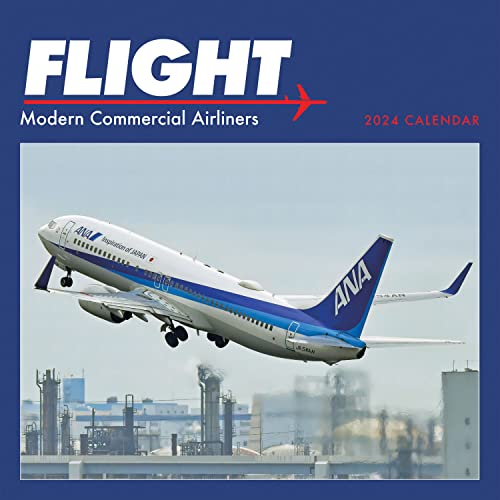 Flight, Modern Commercial Airliners 2024 Calendar