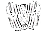 Rough Country - 68322-6-inch X-Series Suspension Lift System w/ N3 Shocks for Jeep: 07-18 Wrangler Unlimited JK 4WD
