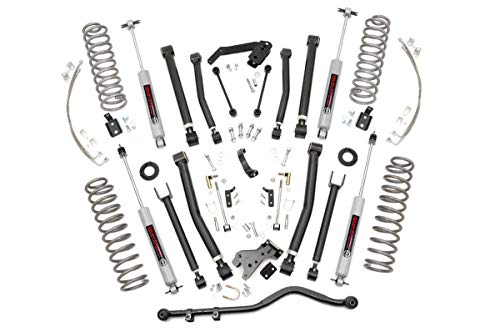 Rough Country - 68322-6-inch X-Series Suspension Lift System w/ N3 Shocks for Jeep: 07-18 Wrangler Unlimited JK 4WD