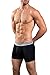 Obviously Naked Boxer Brief 3 inch Leg (Medium, Black)