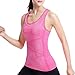 VANIS Women's Yoga Tank Tops Built in Bra Stretchy Activewear Tops Long Workout Shirts Racerback Quick Dry