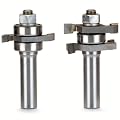 Whiteside Router Bits 5990 Shaker Straight Stile and Rail Set for Plywood Panel