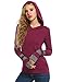 Zeagoo Women Color Block Sleeves Hooded Thumb Hole Sleeves Sweatshirt