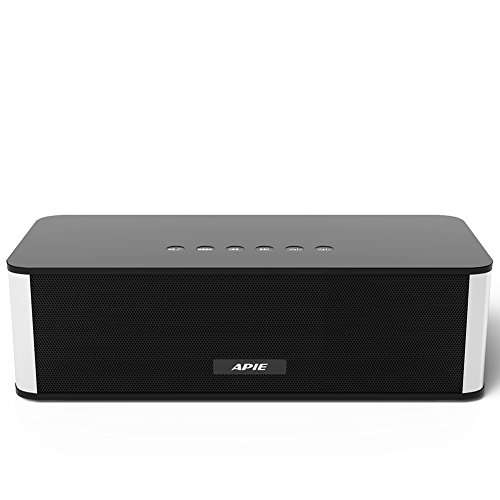 APIE Wireless Bluetooth Speaker Portable Stereo FM Radio,