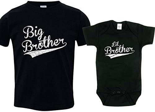 Big Sister Little Brother Outfit Matching, Sibling Shirts,