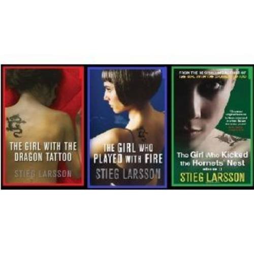 Stieg Larsson Set: Girl with the Dragon Tattoo, the Girl Who Played with Fire, the Girl Who Kicked the Hornets' Nest