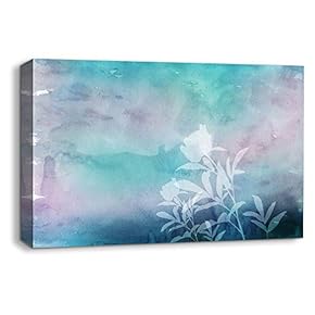 Canvas Wall Art Abstract Ink Storry World Painting Artwork for Home Prints Framed - 12x18 inches