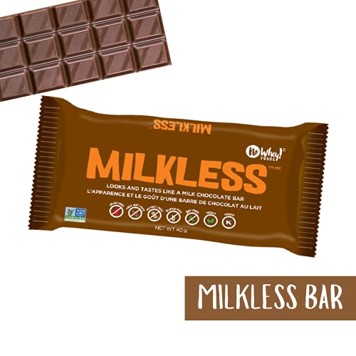 Vegan, Gluten Free, Nut Free Milkless Chocolate Bars (3 Pack) Dairy