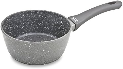 MenaxSauce Pan - Forged Aluminium with 5 Layers of Non-Stick StoneDesign - Diameter 16 cm